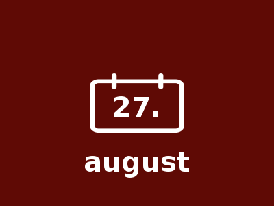 27. august
